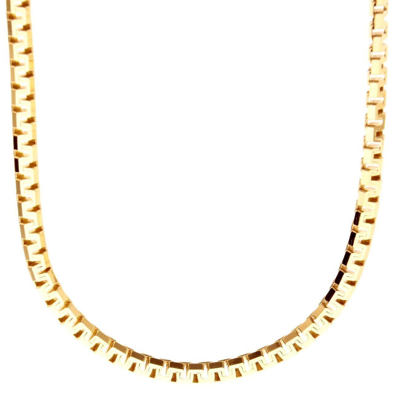 Sterling 925er Silber Venezianerkette – VENETIAN 4,5mm gold