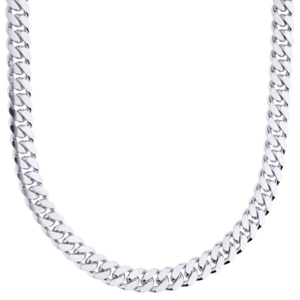 925 Sterling Silver Bling Chain - MIAMI CUBAN 6mm