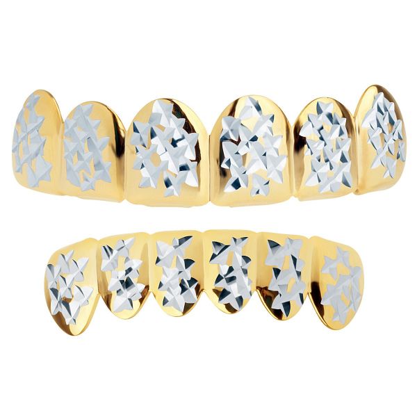 Grillz-oro * one size fits all * set 