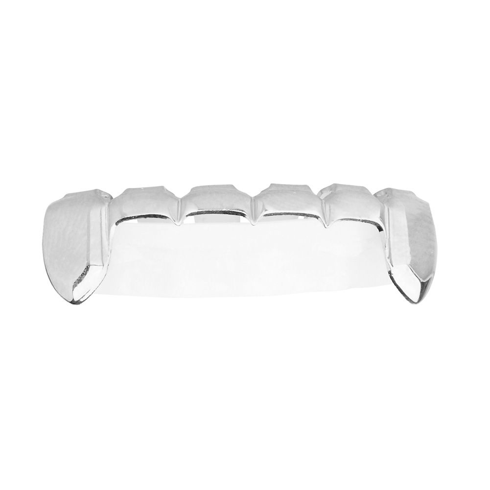 Grillz – Silber – One size fits all – OPEN BOTTOM