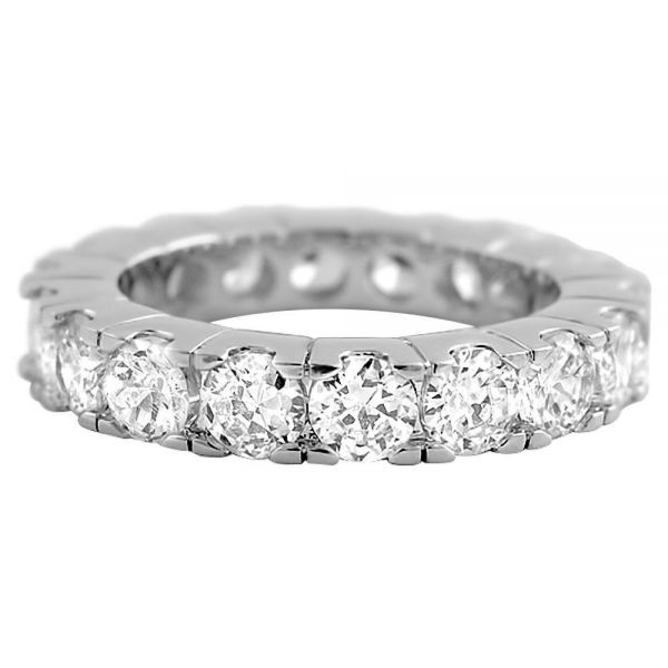 Iced Out Bling Micro Pave Ring - ETERNITY silber