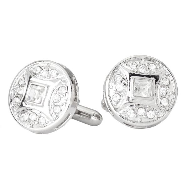 Iced Out Hip Hip Cuff Links - Wonder Bling