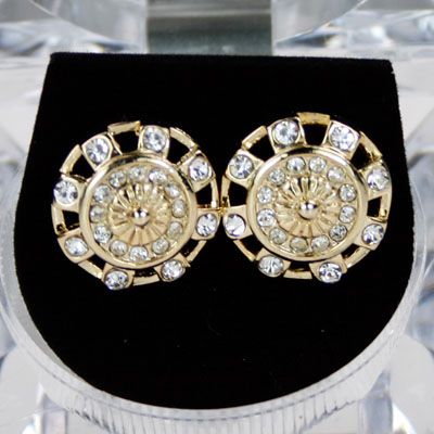 Iced Out Bling Ohrstecker Box - VICE CITY gold
