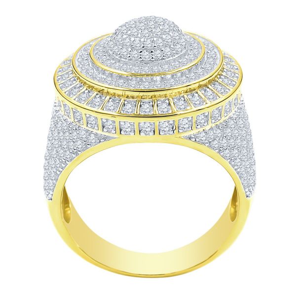 L'argent 925 Sterling Bagues - DAZZLE gold