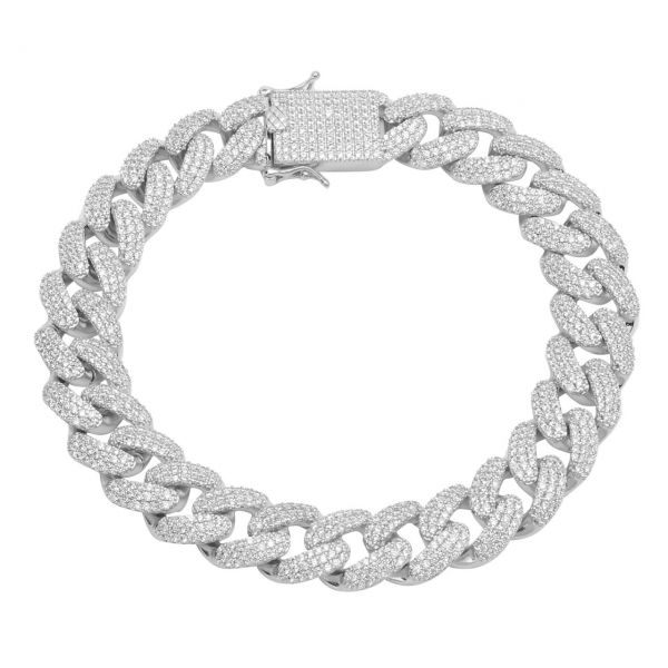 Iced Out Bling CUBAN Bracelet - 12mm