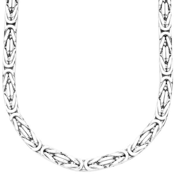 Iced out sterling silver chain sale