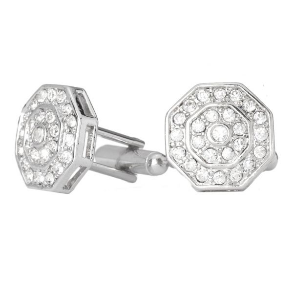 Iced Out Hip Hip Cuff Links - Sixers Bling