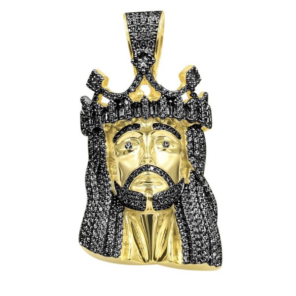 925 Sterling Argent Penditif - CAESAR JESUS gold