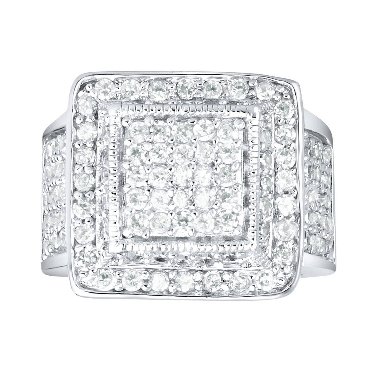 Sterling 925er Silber Pave Ring – KING BLING