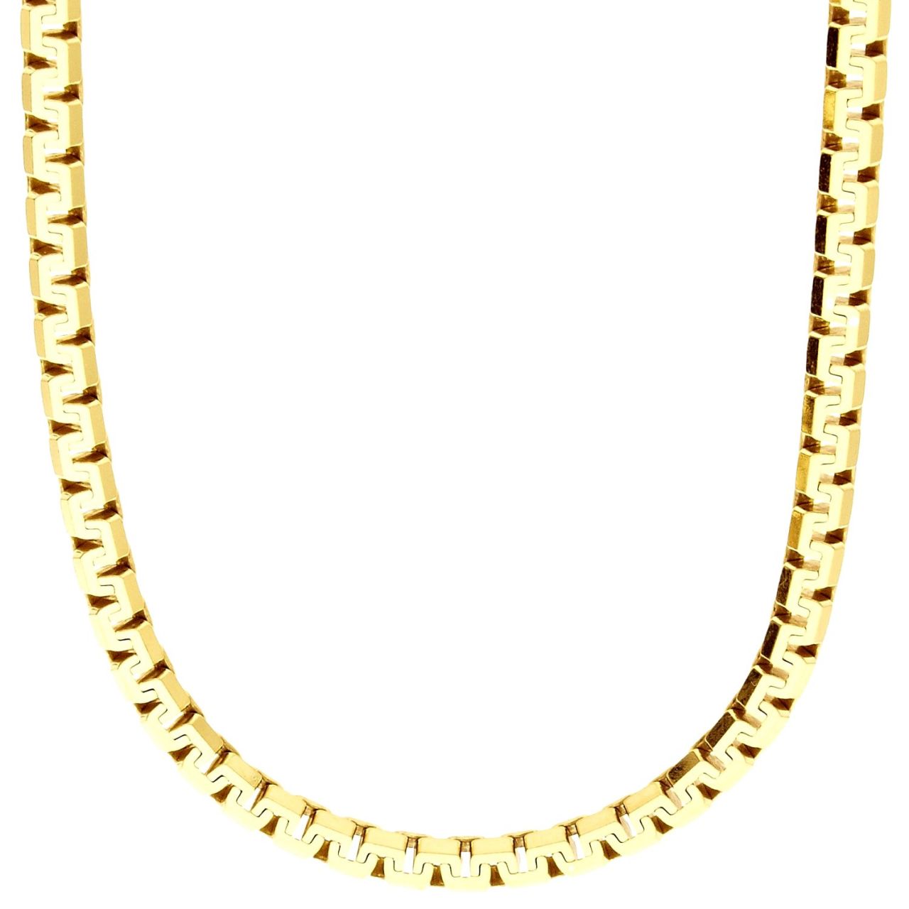 Sterling 925er Silber Venezianerkette – VENETIAN 5,6mm gold