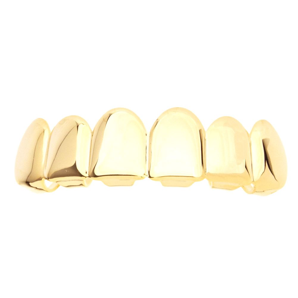 Grillz – Gold – *One size fits all* – TOP