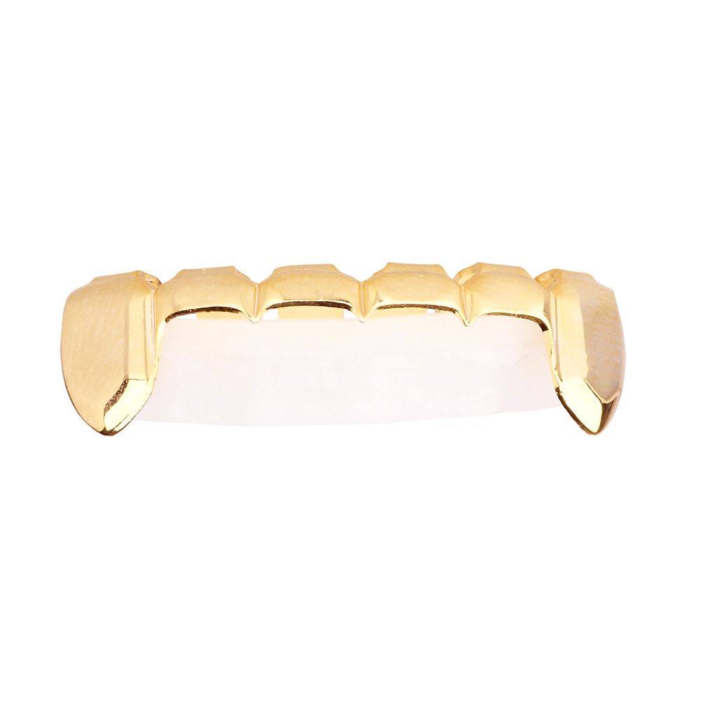 Grillz – Gold – One size fits all – OPEN BOTTOM