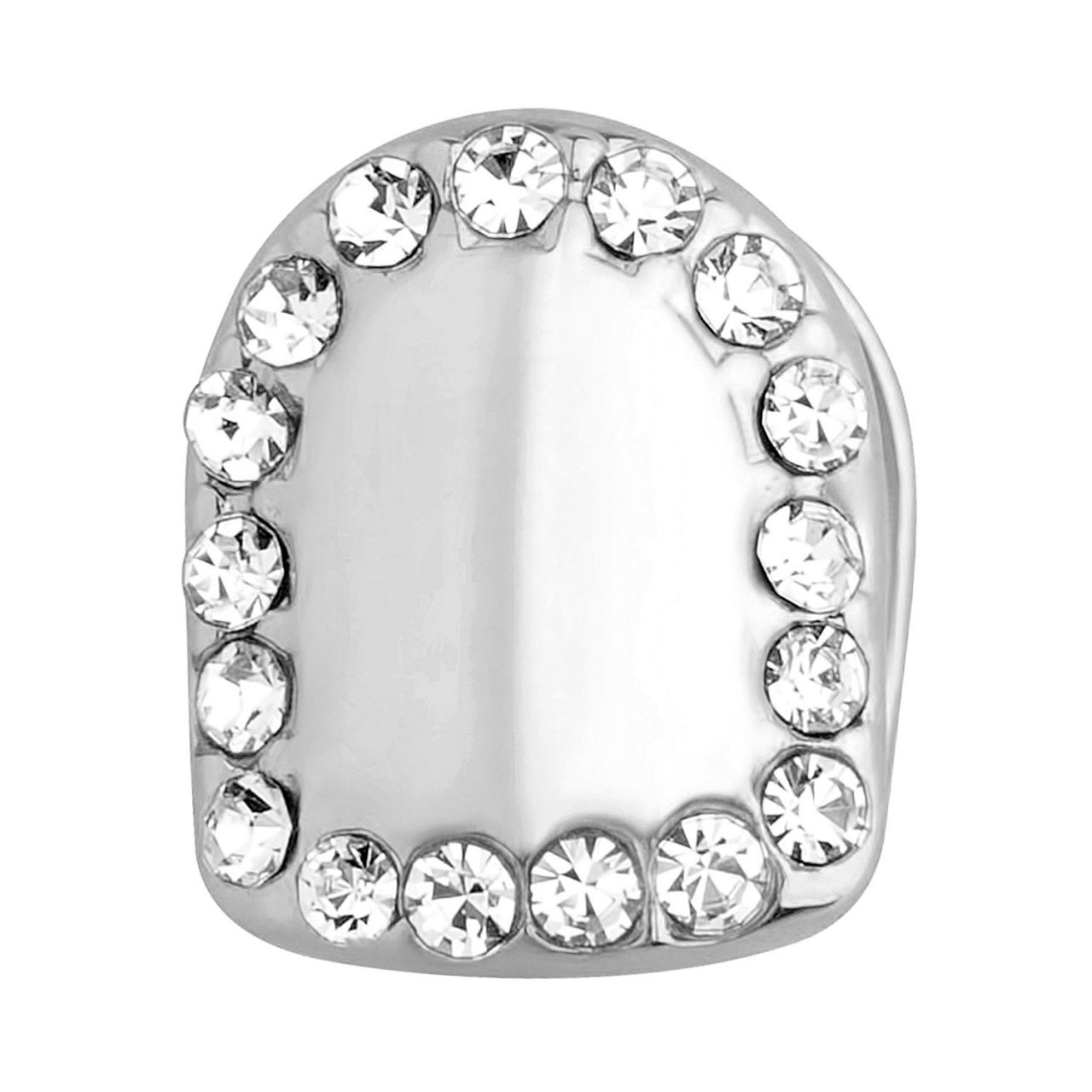 Iced 10x8mm Bling Grill - One size fits all Zahnaufsatz