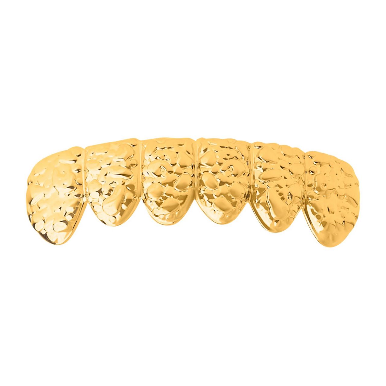 One size fits all Bottom Grillz – NUGGET gold