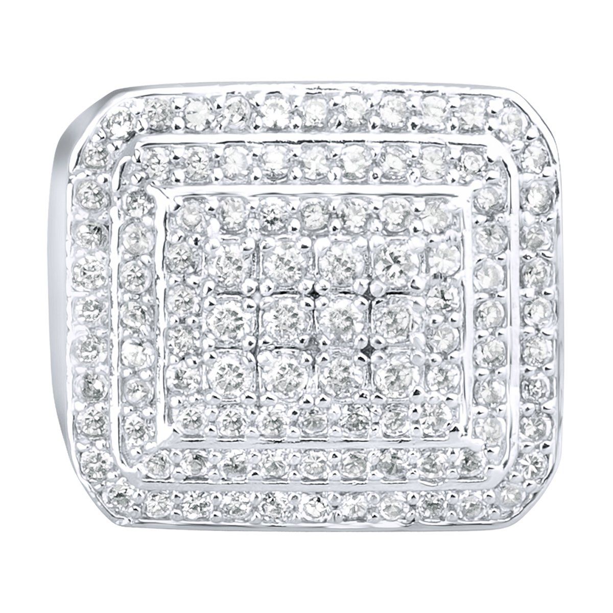 Sterling 925er Silber Pave Ring – DOME Sterling 925er Silber Pave Ring – DOME