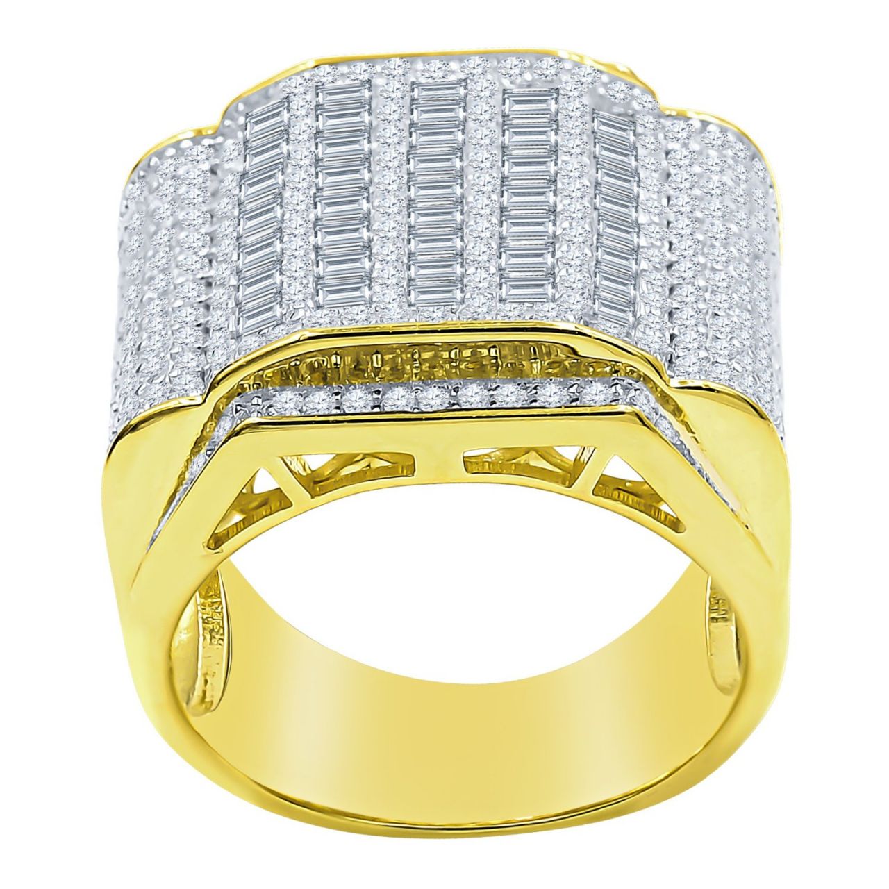 Sterling 925er Silber Micro Pave Ring – CHARISM