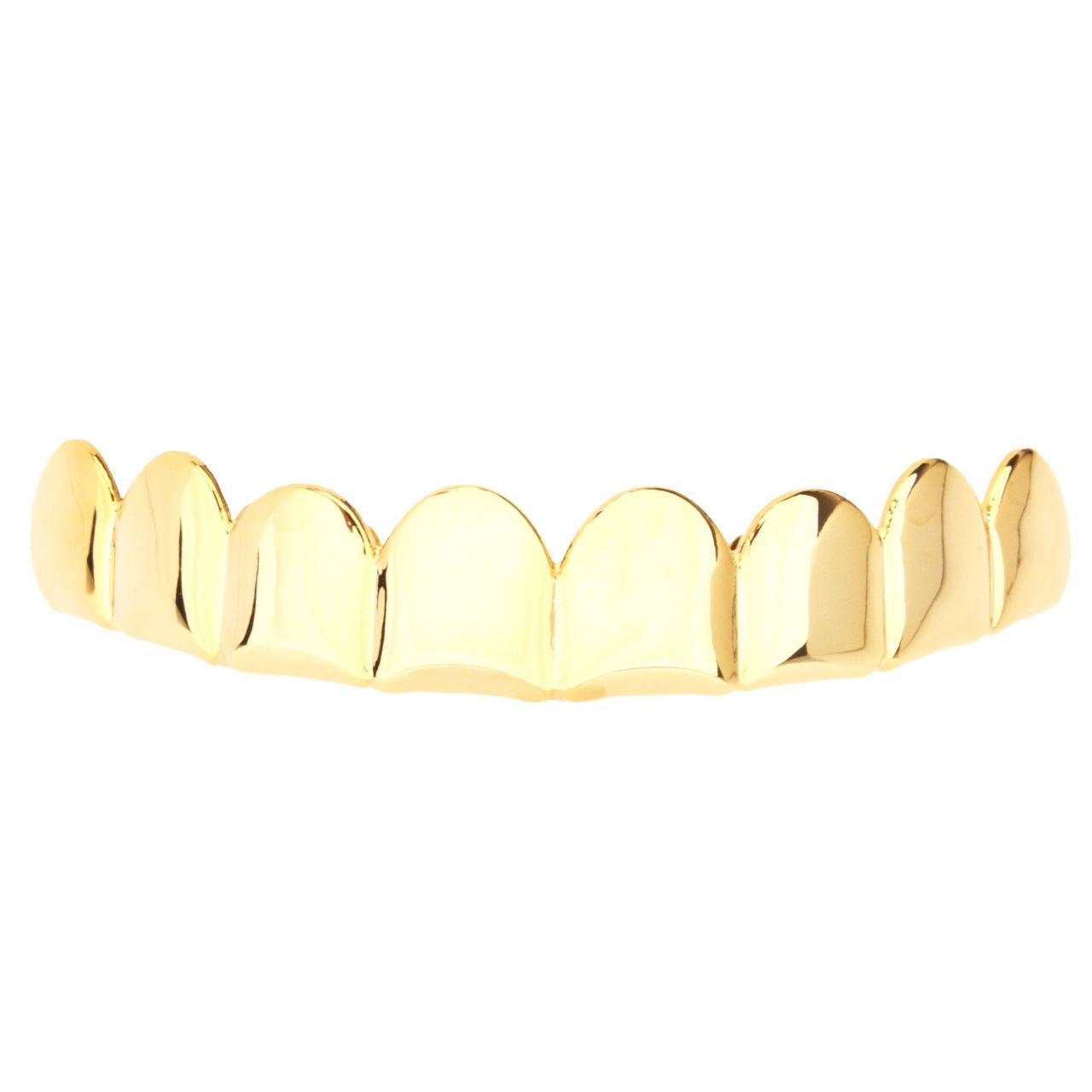 Grillz – Gold – One size fits all – TOP TEETH 8